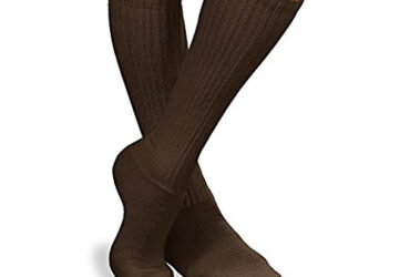 JOBST SENSIFOOT KNEE CLOSED TOE BROWN SM