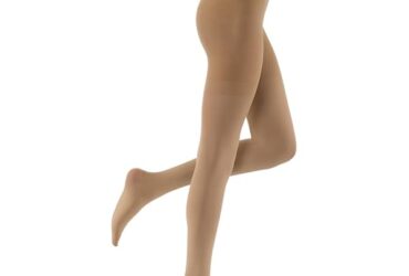 JOBST RELIEF WAIST HIGH 15-20 CLOSED TOE BEIGE LARGE PETITE