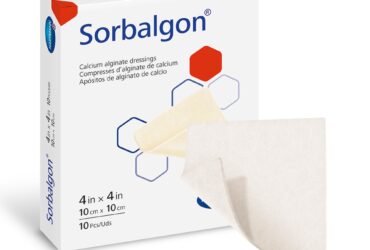 HARTMANN Sorbalgon® Calcium Alginate Dressing, 4" x 5", 10/bx