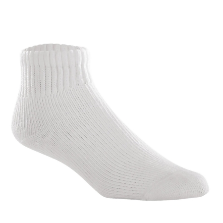 JOBST SENSIFOOT CREW CLOSED TOE WHITE SM