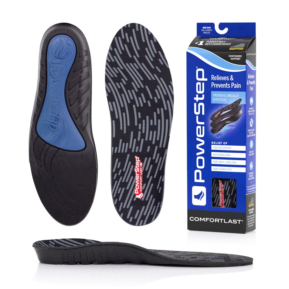 5002-01-Main-Image-2.jpg POWERSTEP COMFORT LAST INSOLE SZ 3 M 7-8.5 W 9-10.5