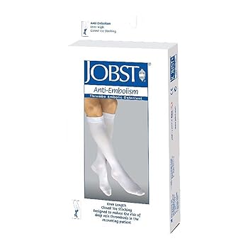 JOBST ANTI-EMBOLISM KNEE CLOSED TOE RETAIL MD LNG