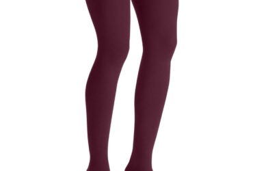 JOBST OPAQUE 15-20 THIGH DOT CLOSED TOE CRANBERRY SM