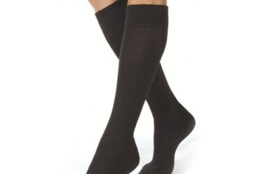 JOBST ACTIVEWEAR KNEE 20-30 CLOSED TOE COOL BLACK SM