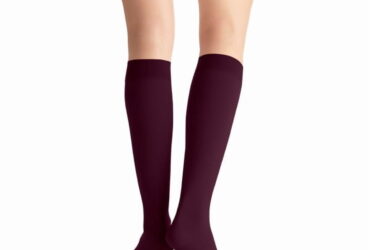 JOBST OPAQUE 20-30 KNEE SOFTFIT CLOSED TOE CRANBERRY XL