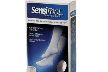 JOBST SENSIFOOT KNEE CLOSED TOE WHITE XL CASE