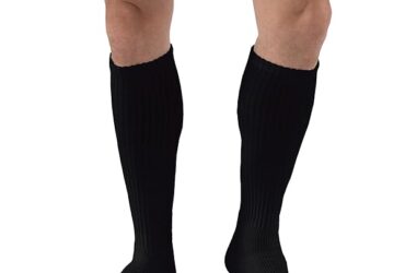 JOBST MENS DRESS KNEE 8-15 CLOSED TOE BLACK MD CASE