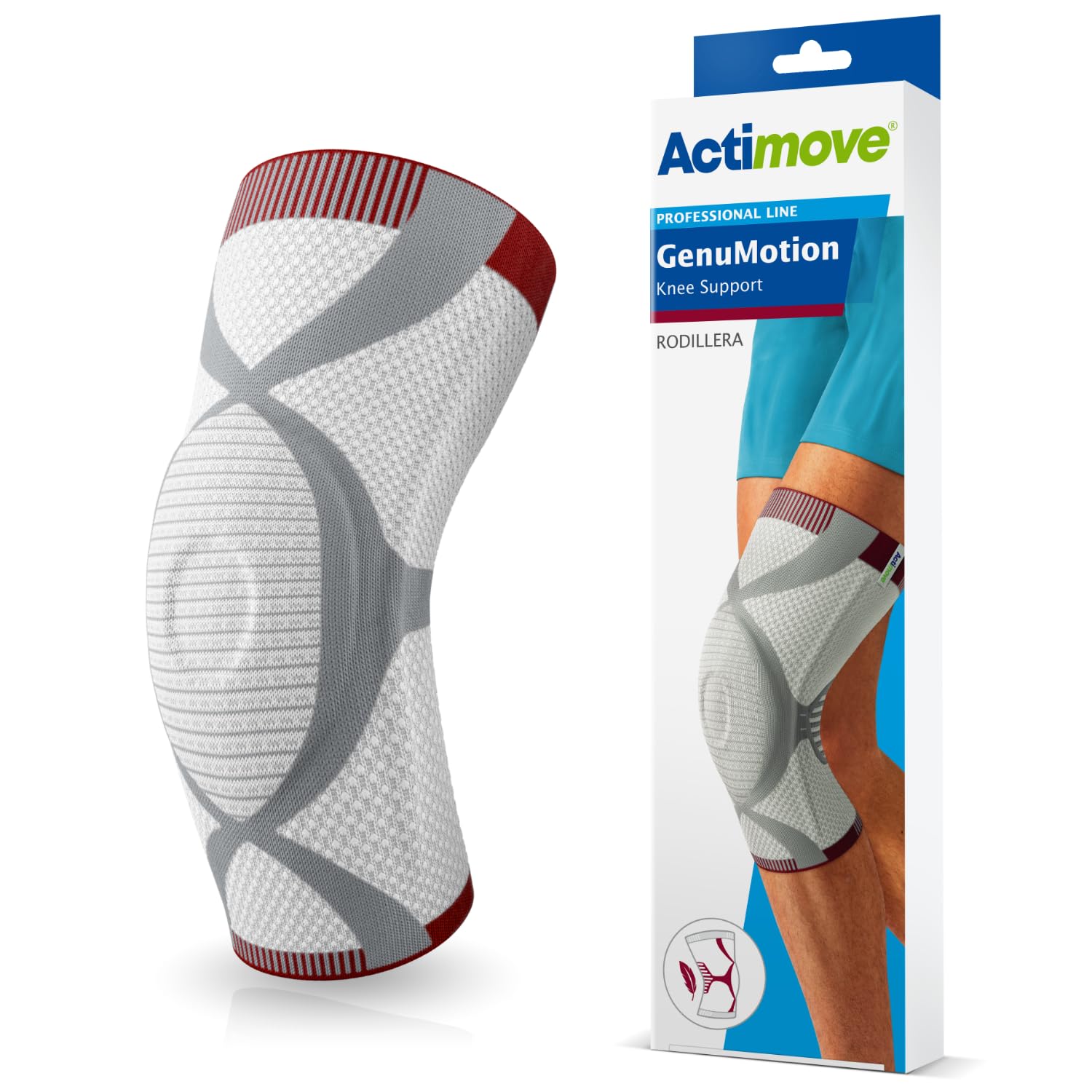 Version 1.0.0 ACTIMOVE MILD KNEE SUPP MD WHT