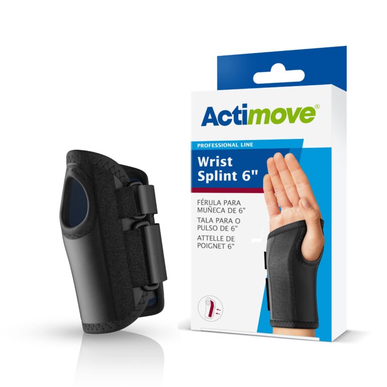 ACTIMOVE WRIST SPLINT 8IN LFT BL XL