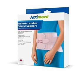 ACTIMOVE DELUXE LUMBAR SACRAL SUPP WOMEN ROSE LG