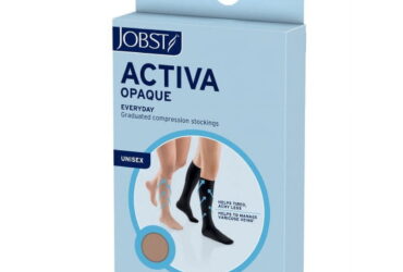 JOBST ACTIVA SOSOFT BROCADE 8-15 KNEE HIGH CT XLG SND