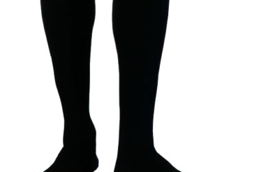 JOBST FOR MEN KNEE 30-40 OPEN TOE BLACK MD