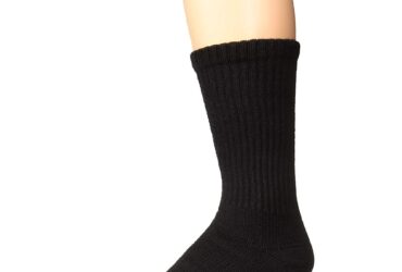 JOBST SENSIFOOT CREW CLOSED TOE BLACK SM