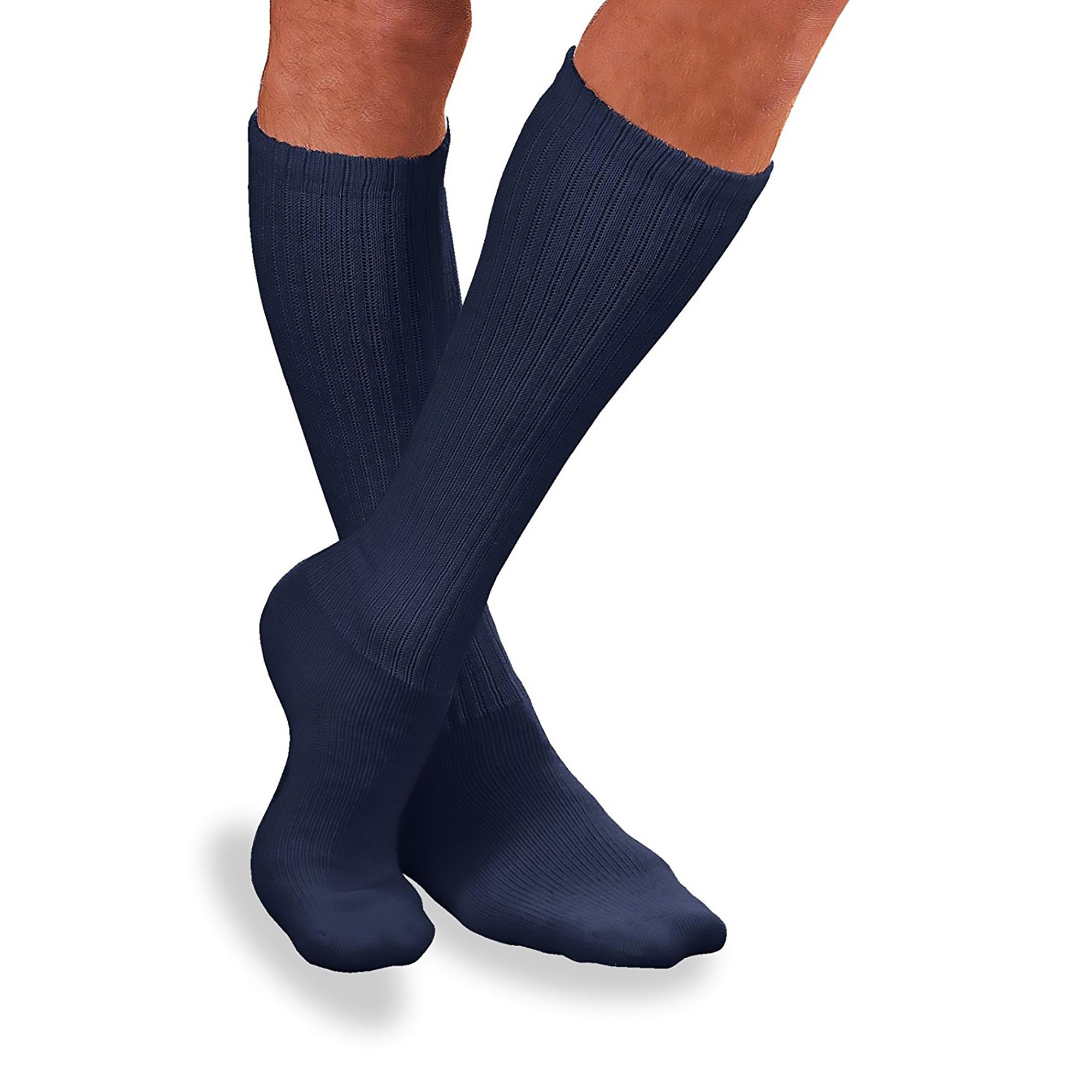 786945_1-5.jpg JOBST SENSIFOOT KNEE CLOSED TOE NAVY LG