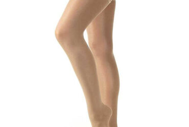 JOBST ULTRASHEER THIGH 15-20 CLOSED TOE LACE NATURAL SM