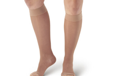 CUSTOM SEAMLESS SOFT KNEE HIGH OPEN TOE