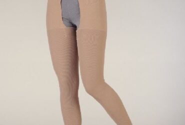 CUSTOM SEAMLESS SOFT WAIST HIGH ONE LEG CLOSED TOE