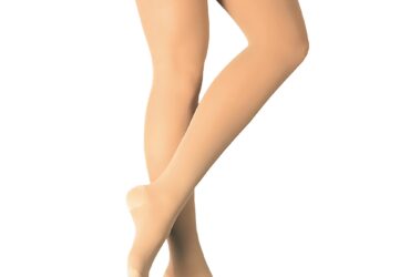 GRADUATED THERAPY 20-30 THIGH CLOSED TOE BEIGE LG