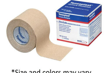 TENSOPLAST BANDAGE ELASTIC ADHESIVE TAN 2INX5YD