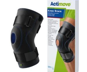 ACTIMOVE PF KNEE BRACE LATERAL SUPP LG LFT BL