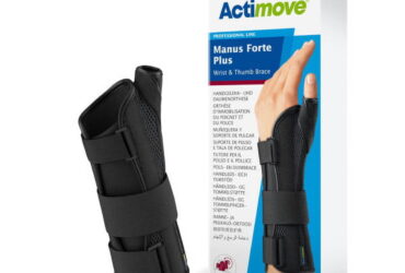 ACTIMOVE MANUS FORTE PLUS BLK LT L/XL