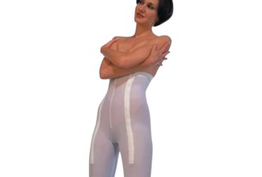 PLASTIC SURGERY GIRDLE MID-THIGH FEMALE 1 XL