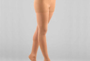 GRADUATED THERAPY 20-30 WAIST CLOSED TOE BEIGE LG