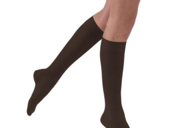 JOBST ULTRASHEER KNEE 20-30 CLOSED TOE ANTHRACITE SM