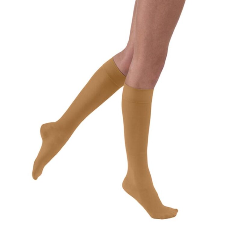 JOBST ULTRASHEER KNEE 20-30 CLOSED TOE PETITE SUNTAN MD
