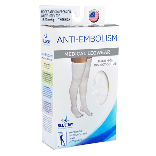 JOBST ANTI-EMBOLISM THIGH CLOSED TOE RETAIL MD REG