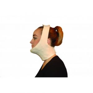 RTW - CHIN STRAP - EXTENDED - LARGE - ORGANIC COTTON & SPANDEX / IVORY