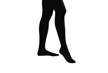 GRADUATED THERAPY 20-30 THIGH CLOSED TOE BLACK MD