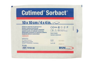 CUTIMED SORBACT PAD 4INX4IN (40/box)