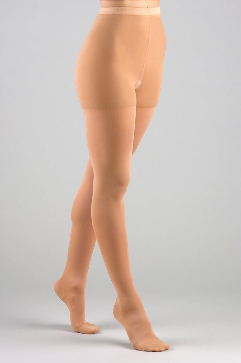 GRADUATED THERAPY 20-30 WAIST CLOSED TOE BEIGE SM