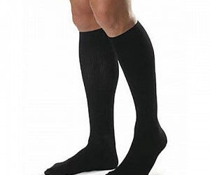 RELIEF KNEE 30-40 CLOSED TOE BLACK XLFC