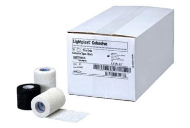 LIGHTPLAST COHESIVE TAPE SELF ADHESIVE 3INX6YD WHT