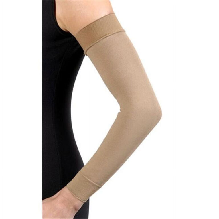 JOBST BELLA STRONG ARMSLEEVE 15-20 W/SIL NATURAL SZ 9 REG