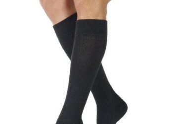 JOBST ACTIVEWEAR KNEE 15-20 CLOSED TOE STEEL GREY XLFC