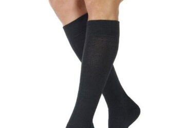 JOBST ACTIVEWEAR KNEE 30-40 CLOSED TOE STEEL GREY LG