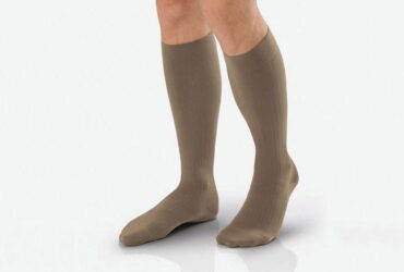 JOBST FOR MEN CASUAL KNEE 30-40 CLOSED TOE KHAKI XLFC