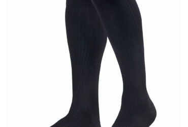 JOBST FOR MEN CASUAL KNEE 15-20 CLOSED TOE BLACK XL