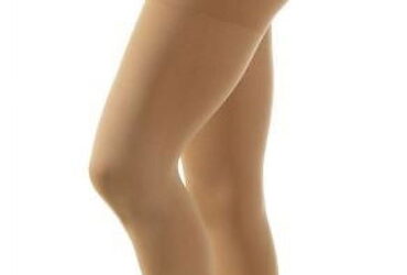 JOBST RELIEF WAIST HIGH 15-20 OPEN TOE BEIGE SMALL