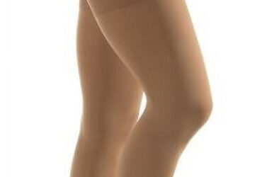 JOBST RELIEF WAIST HIGH 20-30 CLOSED TOE BEIGE LARGE PETITE