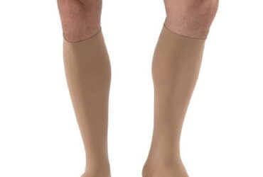 BSN 6038712 JOBST RELIEF Jobst Relief Knee 30-40 Closed Toe Beige Large Full Calf Petite Pair of 1