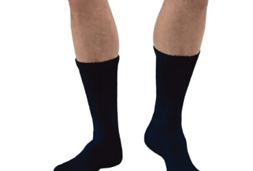 JOBST SENSIFOOT CREW CLOSED TOE NAVY XS