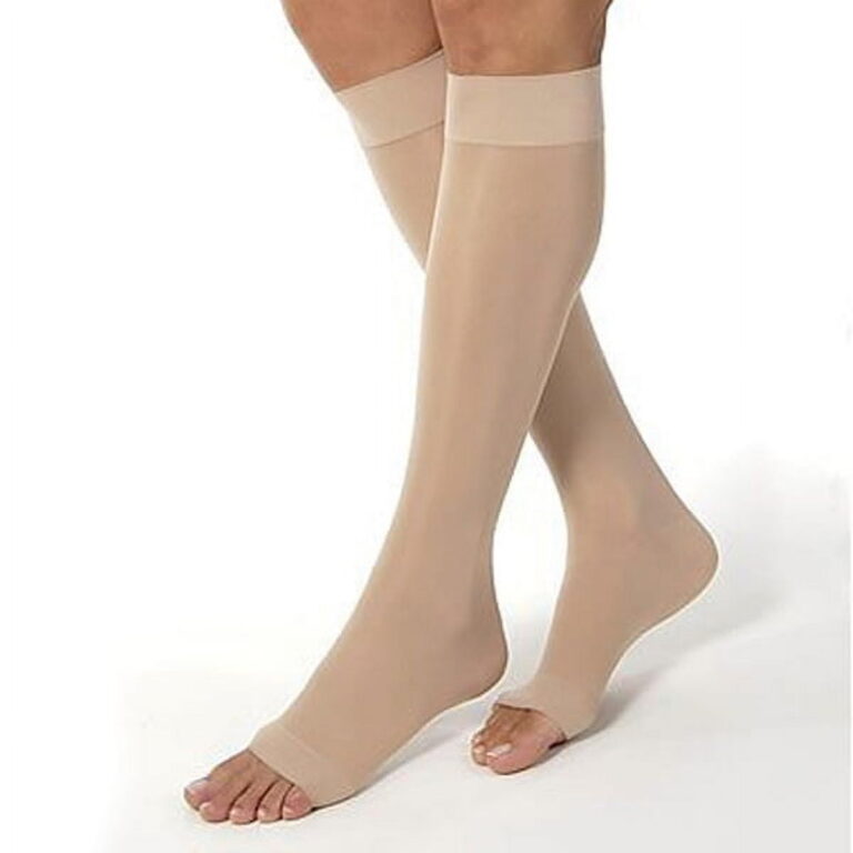 JOBST ULTRASHEER KNEE 20-30 OPEN TOE NATURAL SM