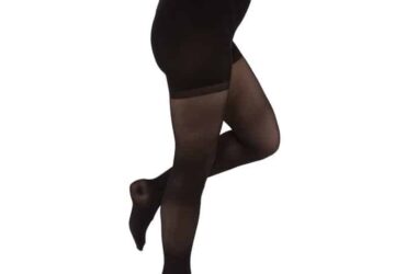 JOBST ULTRASHEER MATERNITY 15-20 CLOSED TOE CLASSIC BLACK XL