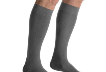 JOBST FOR MEN AMBITION SOFTFIT KNEE 20-30 2 LNG GREY