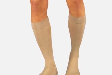 RELIEF KNEE 15-20 CLOSED TOE BEIGE XLFC