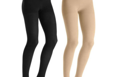 JOBST OPAQUE WAIST 20-30 CLOSED TOE CLASSIC BLACK LG